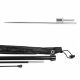 Beachflag Set - Fiberglas Mast 3,4m + Erdspieß